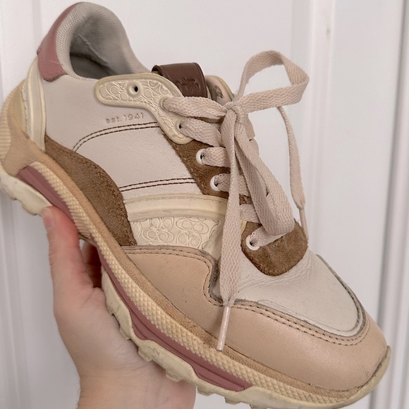 Coach C 143 trainer runner sporty sneakers shoes - Picture 2 of 4